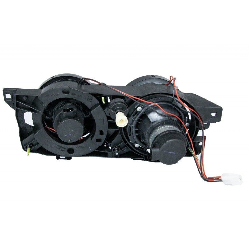 Angel Eyes Headlights suitable for BMW 7 Series E32 5 Series E34 Black