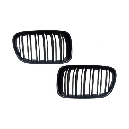 Central Kidney Grilles suitable for BMW X3 F25 (2011-2014) Double Stripe M Design Piano Black Central Kidney Grilles suitable for BMW X3 F25 (2011-2014) Double Stripe M Design Piano Black