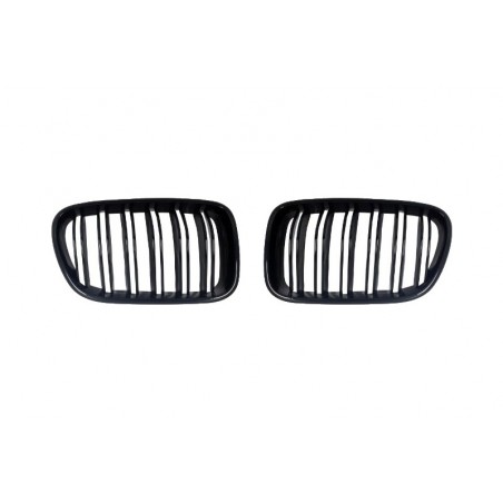 Central Kidney Grilles suitable for BMW X3 F25 (2011-2014) Double Stripe M Design Piano Black Central Kidney Grilles suitable for BMW X3 F25 (2011-2014) Double Stripe M Design Piano Black