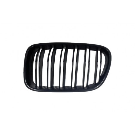 Central Kidney Grilles suitable for BMW X3 F25 (2011-2014) Double Stripe M Design Piano Black Central Kidney Grilles suitable for BMW X3 F25 (2011-2014) Double Stripe M Design Piano Black