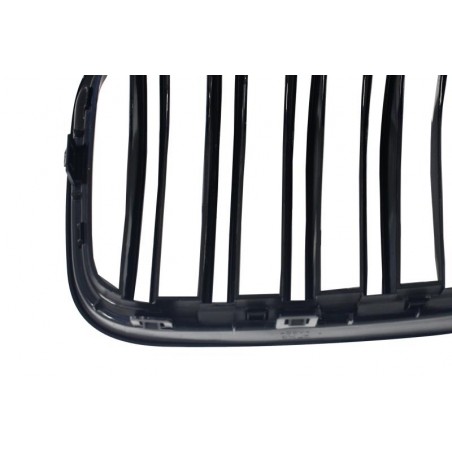 Central Kidney Grilles suitable for BMW X3 F25 (2011-2014) Double Stripe M Design Piano Black Central Kidney Grilles suitable for BMW X3 F25 (2011-2014) Double Stripe M Design Piano Black