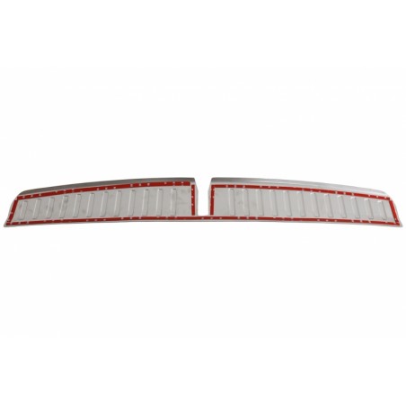 Rear Bumper Protector Sill Plate INNER Foot Plate Aluminum Cover suitable for BMW X3 F25 (2011-2017) Rear Bumper Protector Sill Plate INNER Foot Plate Aluminum Cover suitable for BMW X3 F25 (2011-2017)