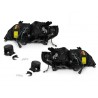 headlights suitable for BMW X5 99-03 E53_HID_2 halo rims_black headlights suitable for BMW X5 99-03 E53_HID_2 halo rims_black