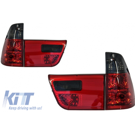 Taillights suitable for BMW X5 E53 (1999-2003) Red Smoked Taillights suitable for BMW X5 E53 (1999-2003) Red Smoked