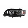 Angel Eyes Headlights suitable for BMW X5 E53 (1999-2003) Facelift Black Edition Angel Eyes Headlights suitable for BMW X5 E53 (1999-2003) Facelift Black Edition