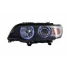 Angel Eyes Headlights suitable for BMW X5 E53 (1999-2003) Facelift Black Edition Angel Eyes Headlights suitable for BMW X5 E53 (1999-2003) Facelift Black Edition