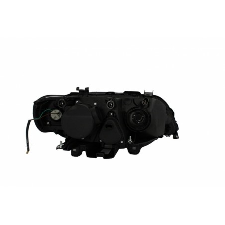 Angel Eyes Headlights suitable for BMW X5 E53 (1999-2003) Facelift Black Edition Angel Eyes Headlights suitable for BMW X5 E53 (1999-2003) Facelift Black Edition