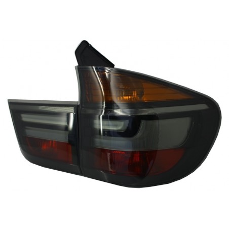 LED Taillights suitable for BMW X5 E70 (2007-2010) Light Bar LCI Facelift Look Smoke LED Taillights suitable for BMW X5 E70 (2007-2010) Light Bar LCI Facelift Look Smoke