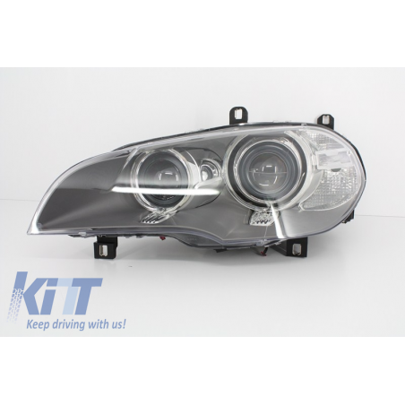 Suitable for BMW X5 E70 LCI Bi-Xenon Angel Eyes Headlights (2010-2013) Suitable for BMW X5 E70 LCI Bi-Xenon Angel Eyes Headlights (2010-2013)