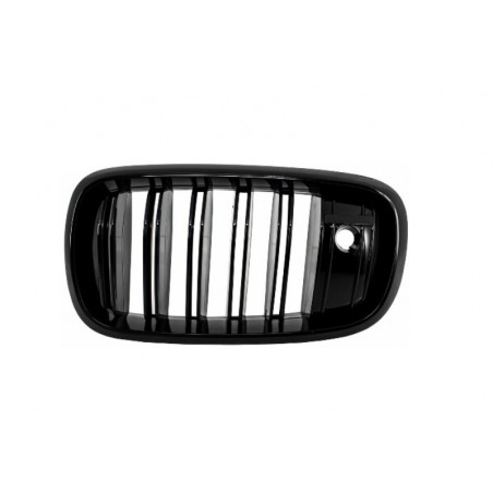 Central Grilles Kidney suitable for BMW X5 X6 (F15) (F16) (2014-up) X5M X6M Double Stripe Design M-Package Sport with Camera Central Grilles Kidney suitable for BMW X5 X6 (F15) (F16) (2014-up) X5M X6M Double Stripe Design M-Package Sport with Camera
