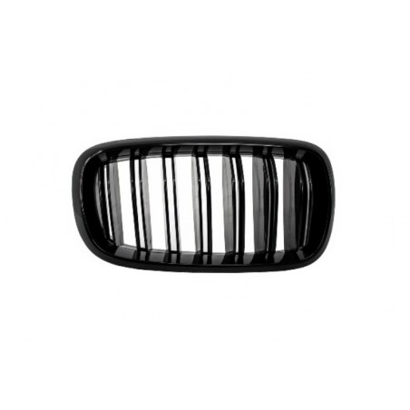 Central Grilles Kidney suitable for BMW X5 X6 (F15) (F16) (2014-up) X5M X6M Double Stripe Design M-Package Sport with Camera Central Grilles Kidney suitable for BMW X5 X6 (F15) (F16) (2014-up) X5M X6M Double Stripe Design M-Package Sport with Camera