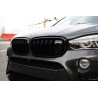 Central Grilles Kidney suitable for BMW X5 X6 (F15) (F16) (2014-up) X5M X6M Double Stripe Design M-Package Sport with Camera Central Grilles Kidney suitable for BMW X5 X6 (F15) (F16) (2014-up) X5M X6M Double Stripe Design M-Package Sport with Camera