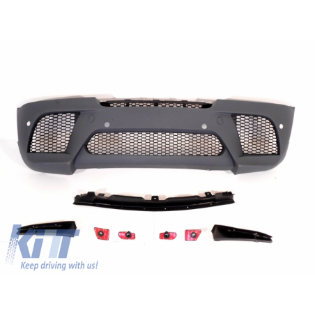 Front Bumper suitable for BMW E71 X6 (2008-2012) and suitable for BMW E71 X6 LCI (2012-2014) X6M M Design Front Bumper suitable for BMW E71 X6 (2008-2012) and suitable for BMW E71 X6 LCI (2012-2014) X6M M Design