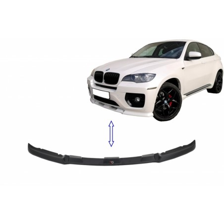 Front Bumper Spoiler Spliter Extension Lip suitable for BMW X6 E71 (2008-2010) Black Front Bumper Spoiler Spliter Extension Lip suitable for BMW X6 E71 (2008-2010) Black