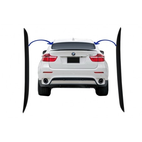 Trunk Rear Fin Spoiler (Left/Right) suitable for BMW X6 E71/E72 (2008-2014) Perfomance Design Trunk Rear Fin Spoiler (Left/Right) suitable for BMW X6 E71/E72 (2008-2014) Perfomance Design