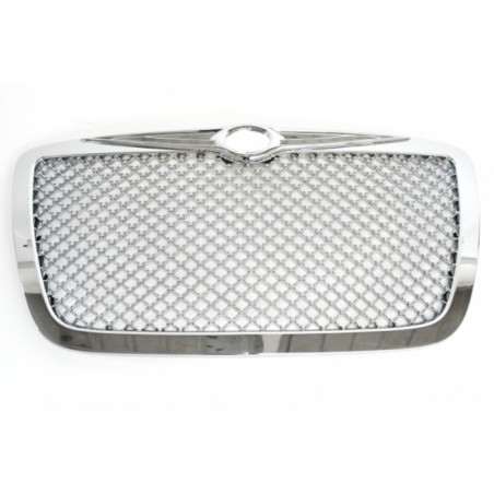 Front Grille suitable for CHRYSLER 300 C - Bentley Look Silver Edition Front Grille suitable for CHRYSLER 300 C - Bentley Look Silver Edition
