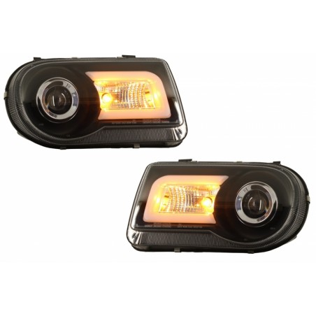 LED Headlights suitable for CHRYSLER 300C (2005-2010) Xenon Look LED Headlights suitable for CHRYSLER 300C (2005-2010) Xenon Look