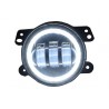 Fog Lights 4 Inch Full LED Angel Eye suitable for JEEP Wrangler JK TJ LJ (2007-2017) Fog Lights 4 Inch Full LED Angel Eye suitable for JEEP Wrangler JK TJ LJ (2007-2017)