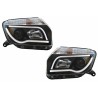 LED Headlights suitable for Dacia Duster I (2009-2014) Tube Light Bar Black edition LED Headlights suitable for Dacia Duster I (2009-2014) Tube Light Bar Black edition