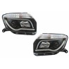 LED Headlights suitable for Dacia Duster I (2009-2014) Tube Light Bar Black edition LED Headlights suitable for Dacia Duster I (2009-2014) Tube Light Bar Black edition