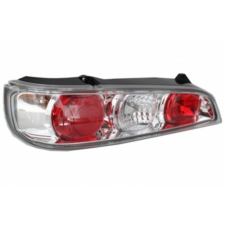 Taillights suitable for FIAT Seicento 187 (1998-2010) Clear Glass Chrome Taillights suitable for FIAT Seicento 187 (1998-2010) Clear Glass Chrome