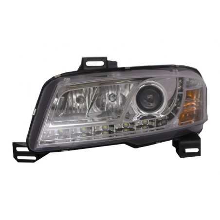 D-LITE Headlights suitable for FIAT Stilo 01-08L ED Daytime running light Chrome D-LITE Headlights suitable for FIAT Stilo 01-08L ED Daytime running light Chrome