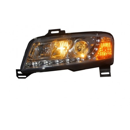 D-LITE Headlights suitable for FIAT Stilo 01-08L ED Daytime running light Chrome D-LITE Headlights suitable for FIAT Stilo 01-08L ED Daytime running light Chrome