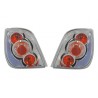 taillights suitable for FORD Fiesta 3 Mk3 (1989-1995) Chrom taillights suitable for FORD Fiesta 3 Mk3 (1989-1995) Chrom