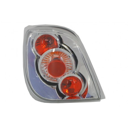 taillights suitable for FORD Fiesta 3 Mk3 (1989-1995) Chrom taillights suitable for FORD Fiesta 3 Mk3 (1989-1995) Chrom