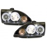 headlights suitable for FORD Focus 05-02.08 _ 2 halo rims _ black headlights suitable for FORD Focus 05-02.08 _ 2 halo rims _ black