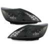 DAYLINE headlights suitable for FORD Focus 08-10_drl optic_black DAYLINE headlights suitable for FORD Focus 08-10_drl optic_black