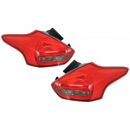 LED Taillights suitable for FORD Focus MK 3 (2011-2014) Red Clear LED Taillights suitable for FORD Focus MK 3 (2011-2014) Red Clear
