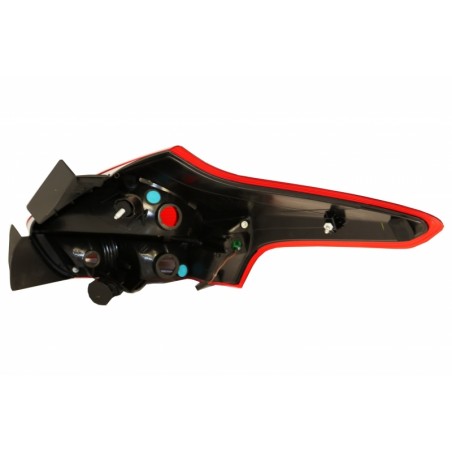 LED Taillights suitable for FORD Focus MK 3 (2011-2014) Red Clear LED Taillights suitable for FORD Focus MK 3 (2011-2014) Red Clear