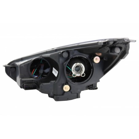 Headlights LED DRL suitable for FORD Focus III Mk3 (2015-2017) Bi-Xenon Design Dynamic Flowing Turn Signals Demon Look Headlights LED DRL suitable for FORD Focus III Mk3 (2015-2017) Bi-Xenon Design Dynamic Flowing Turn Signals Demon Look