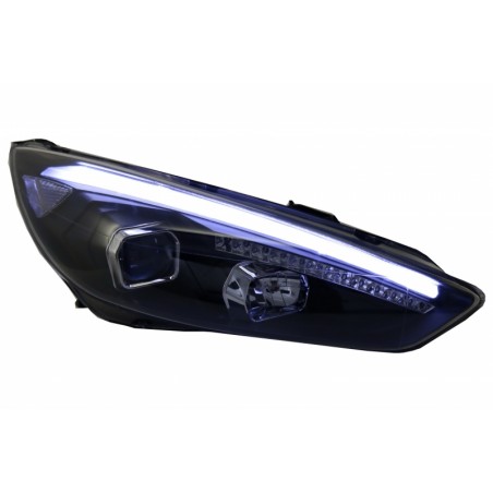 Headlights LED DRL suitable for FORD Focus III Mk3 Facelift (2015-2017) Xenon Look Headlights LED DRL suitable for FORD Focus III Mk3 Facelift (2015-2017) Xenon Look