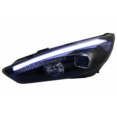 Headlights LED DRL suitable for FORD Focus III Mk3 Facelift (2015-2017) Xenon Look Headlights LED DRL suitable for FORD Focus III Mk3 Facelift (2015-2017) Xenon Look