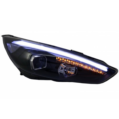 Headlights LED DRL suitable for FORD Focus III Mk3 Facelift (2015-2017) Xenon Look Headlights LED DRL suitable for FORD Focus III Mk3 Facelift (2015-2017) Xenon Look