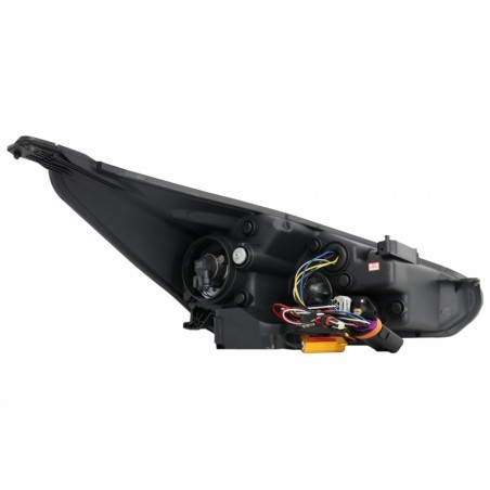 Headlights LED DRL suitable for FORD Focus III Mk3 Facelift (2015-2017) Xenon Look Headlights LED DRL suitable for FORD Focus III Mk3 Facelift (2015-2017) Xenon Look
