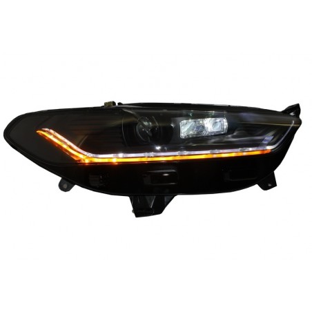 LED DRL Headlights Xenon Look suitable for FORD Mondeo MK5 (2013-2016) Flowing Dynamic Sequential Turning Lights LED DRL Headlights Xenon Look suitable for FORD Mondeo MK5 (2013-2016) Flowing Dynamic Sequential Turning Lights