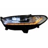 LED DRL Headlights Xenon Look suitable for FORD Mondeo MK5 (2013-2016) Flowing Dynamic Sequential Turning Lights Chrome LED DRL Headlights Xenon Look suitable for FORD Mondeo MK5 (2013-2016) Flowing Dynamic Sequential Turning Lights Chrome