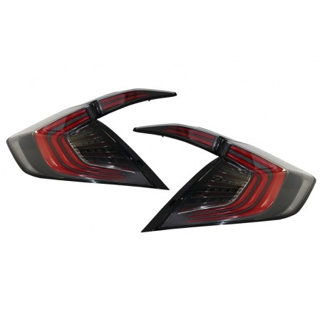 Taillights suitable for HONDA Civic MK10 (FC/FK) (2016-Up) Limousine Full LED Light Bar Red/Black Taillights suitable for HONDA Civic MK10 (FC/FK) (2016-Up) Limousine Full LED Light Bar Red/Black