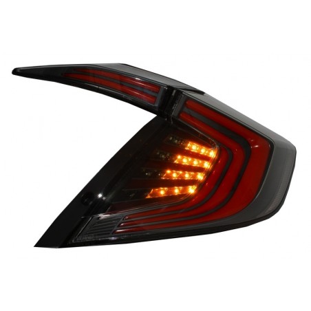 Taillights suitable for HONDA Civic MK10 (FC/FK) (2016-Up) Limousine Full LED Light Bar Red/Black Taillights suitable for HONDA Civic MK10 (FC/FK) (2016-Up) Limousine Full LED Light Bar Red/Black