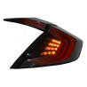 Taillights suitable for HONDA Civic MK10 (FC/FK) (2016-Up) Limousine Full LED Light Bar Red/Black Taillights suitable for HONDA Civic MK10 (FC/FK) (2016-Up) Limousine Full LED Light Bar Red/Black