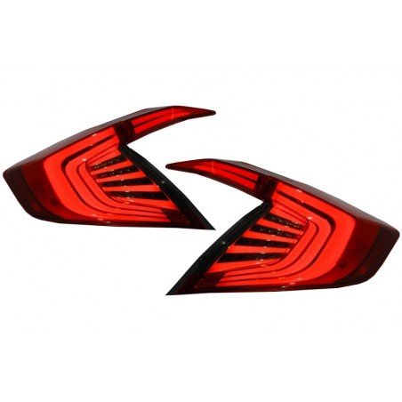 Taillights suitable for HONDA Civic MK10 (FC/FK) (2016-Up) Limousine Full LED Light Bar Red/Smoke Taillights suitable for HONDA Civic MK10 (FC/FK) (2016-Up) Limousine Full LED Light Bar Red/Smoke