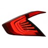 Taillights suitable for HONDA Civic MK10 (FC/FK) (2016-Up) Limousine Full LED Light Bar Red/Smoke Taillights suitable for HONDA Civic MK10 (FC/FK) (2016-Up) Limousine Full LED Light Bar Red/Smoke