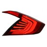 Taillights suitable for HONDA Civic MK10 (FC/FK) (2016-Up) Limousine Full LED Light Bar Red/Smoke Taillights suitable for HONDA Civic MK10 (FC/FK) (2016-Up) Limousine Full LED Light Bar Red/Smoke