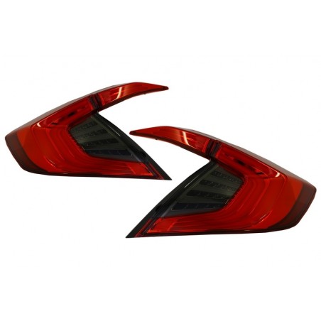 Taillights suitable for HONDA Civic MK10 (FC/FK) (2016-Up) Limousine Full LED Light Bar Red/Smoke Taillights suitable for HONDA Civic MK10 (FC/FK) (2016-Up) Limousine Full LED Light Bar Red/Smoke