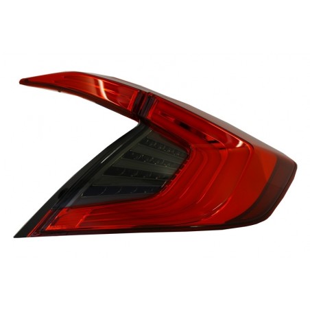 Taillights suitable for HONDA Civic MK10 (FC/FK) (2016-Up) Limousine Full LED Light Bar Red/Smoke Taillights suitable for HONDA Civic MK10 (FC/FK) (2016-Up) Limousine Full LED Light Bar Red/Smoke