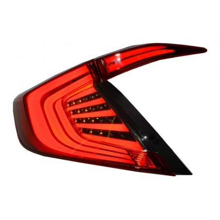 Taillights suitable for HONDA Civic MK10 (FC/FK) (2016-Up) Limousine Full LED Light Bar Red/Smoke Taillights suitable for HONDA Civic MK10 (FC/FK) (2016-Up) Limousine Full LED Light Bar Red/Smoke