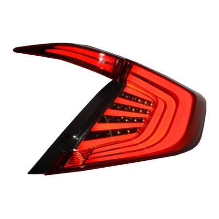 Taillights suitable for HONDA Civic MK10 (FC/FK) (2016-Up) Limousine Full LED Light Bar Red/Smoke Taillights suitable for HONDA Civic MK10 (FC/FK) (2016-Up) Limousine Full LED Light Bar Red/Smoke